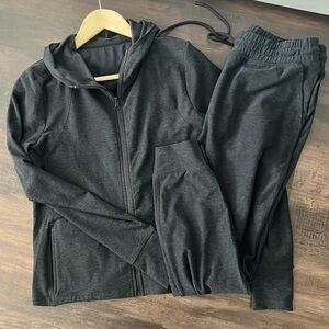 Beyond yoga spacedye set (pants and hoodie)